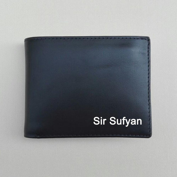 Teacher Name Black Wallet
