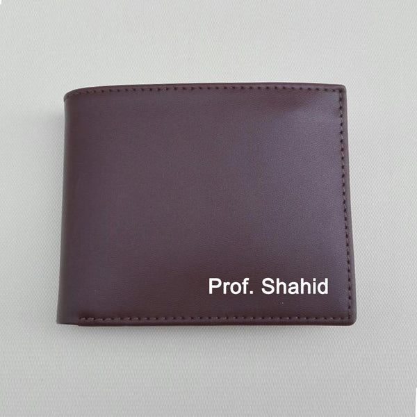 Teacher Name Brown Wallet