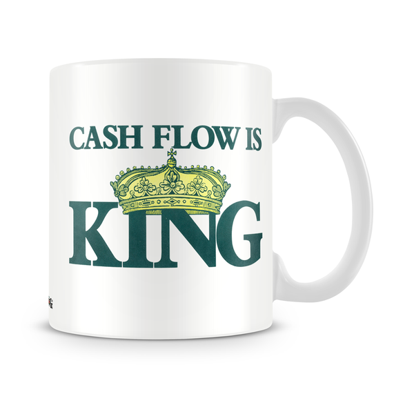 Cash Flow Is King Mug