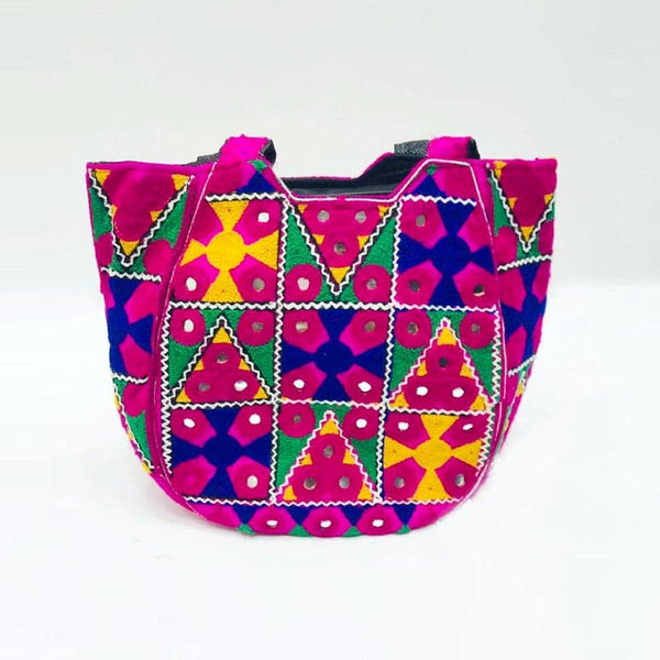 Hand Bag Medium | Embroidered Hand Made - BG-105