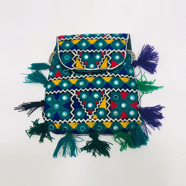 Sleek Hand Bag | Embroidered Hand Made - BG-110