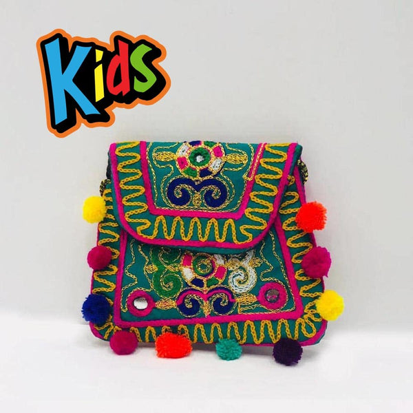 KIDS Hand Bag | Embroidered Hand Made - BG-114