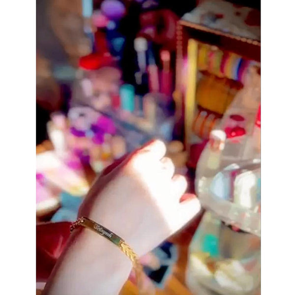 Name Engraved Women Bracelet | Fresh Arrival