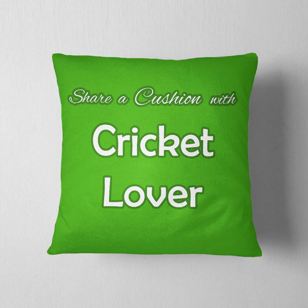 Cricket Lover Cushion