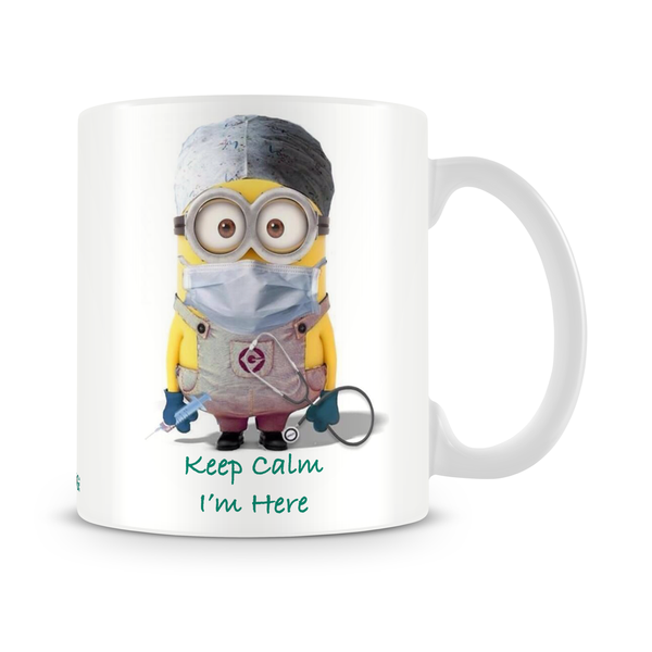 Keep Calm Minion Doctor Mug