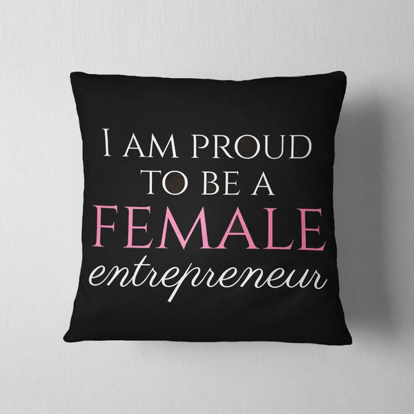 Female Entrepreneur Cushion