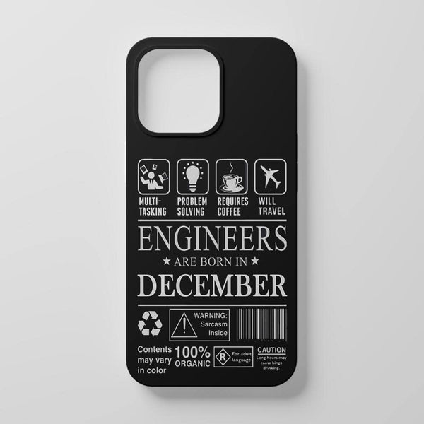 Engineer Born In Month Mobile Cover