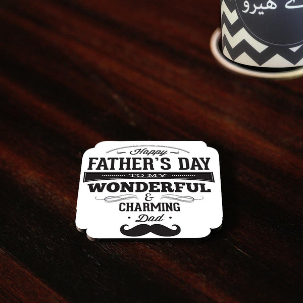 Charming Dad Coaster