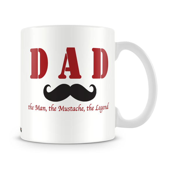 Dad Mustache Mug