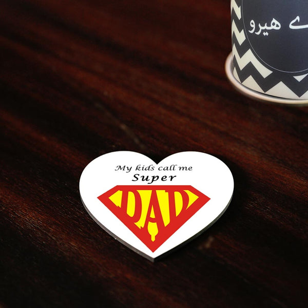 Kids Call Super Dad Coaster