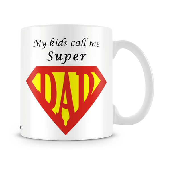 Kids Call Super Dad Mug