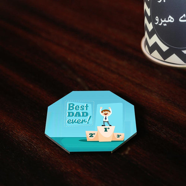 Best Dad Ever Coaster