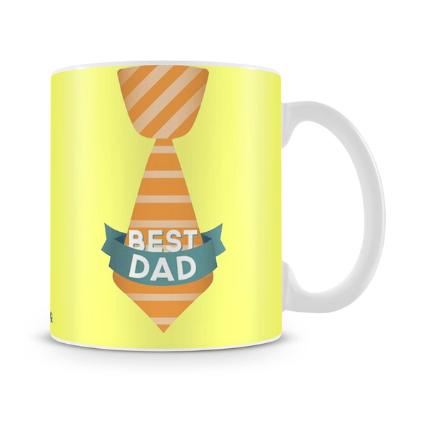 Best Dad Tie Mug