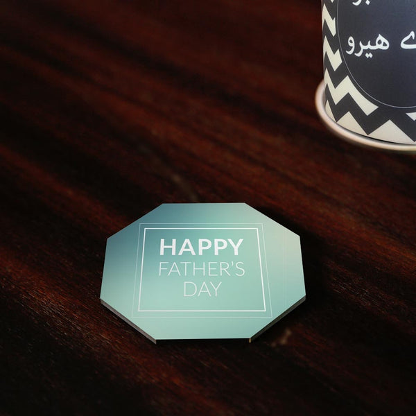 Happy Father's Day Coaster