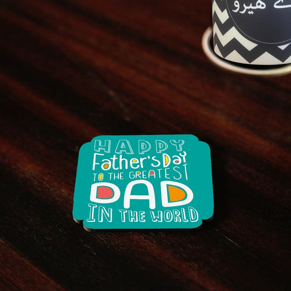 Greatest Dad Coaster
