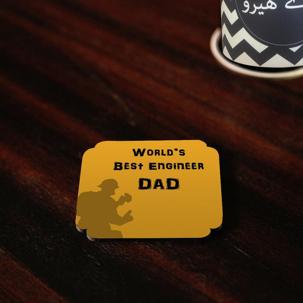 Best Engineer Dad Coaster