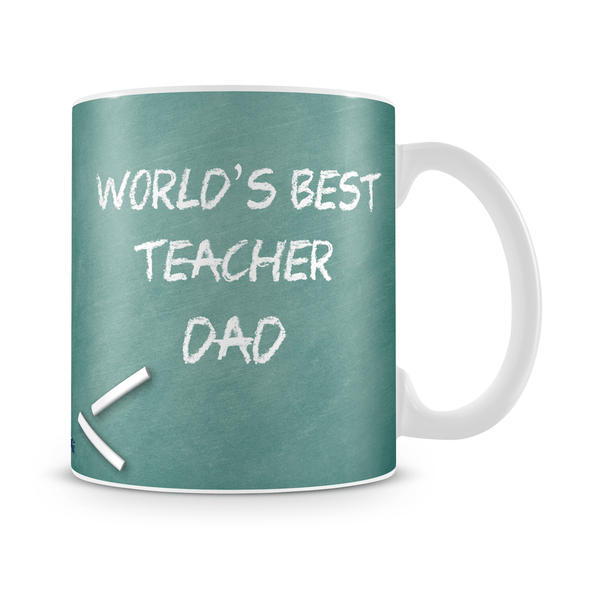 Best Teacher Dad Mug