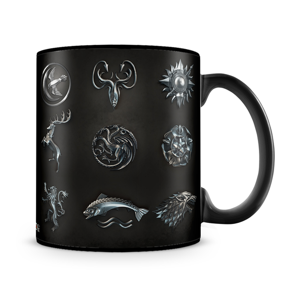 Game Of Thrones Houses 3 Mug