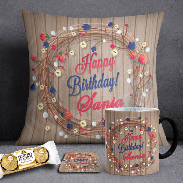 Name Birthday Deal Wooden Theme