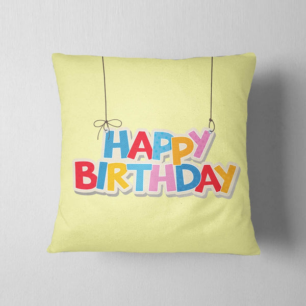 Birthday Strings Cushion
