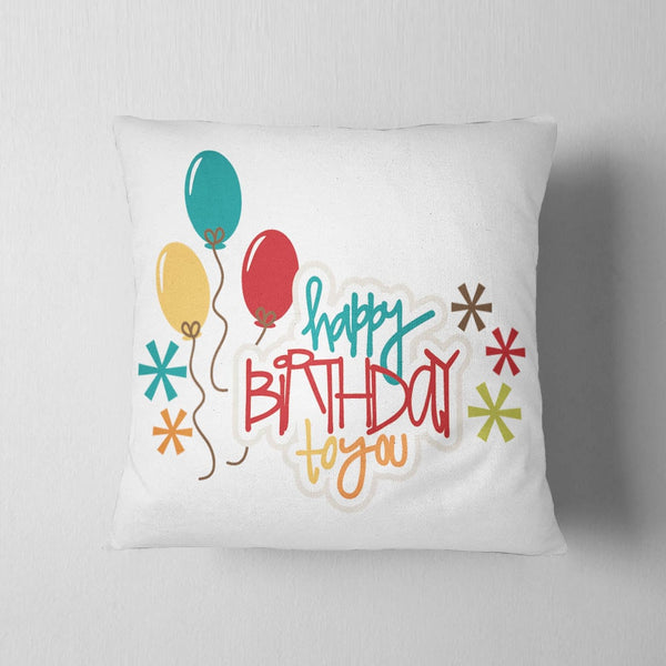 Birthday To You Cushion