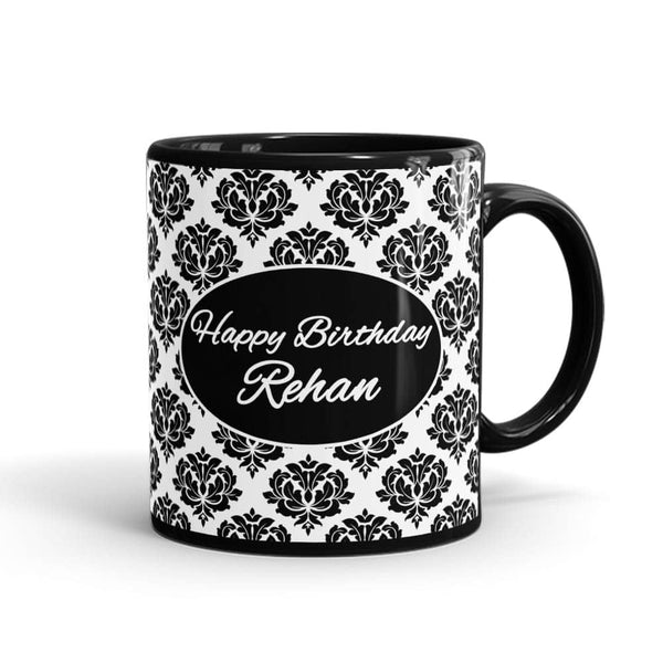 Happy Birthday Name Mug