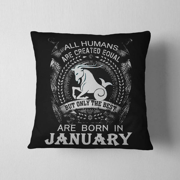 Best Born In January Cushion