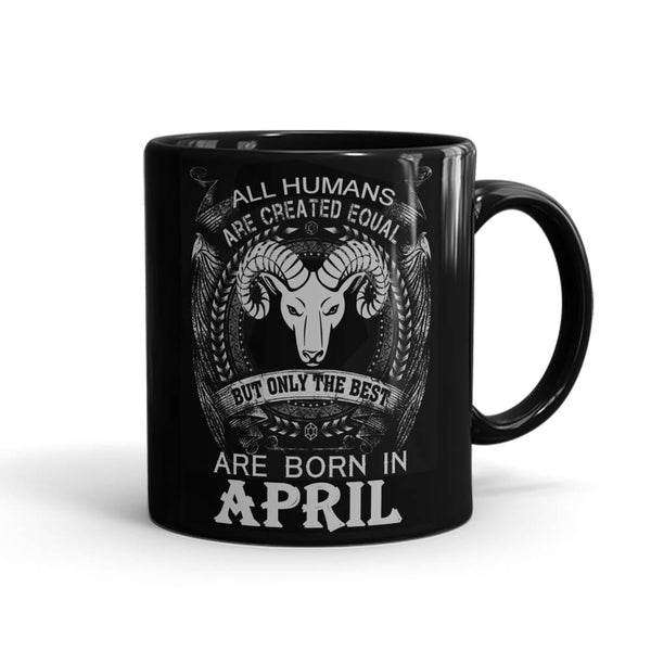 Aries Best Born In April Mug