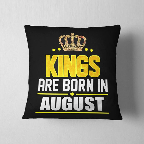 Kings Born In August Cushion