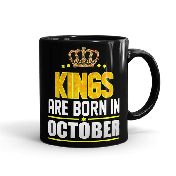 Kings Born In October Mug
