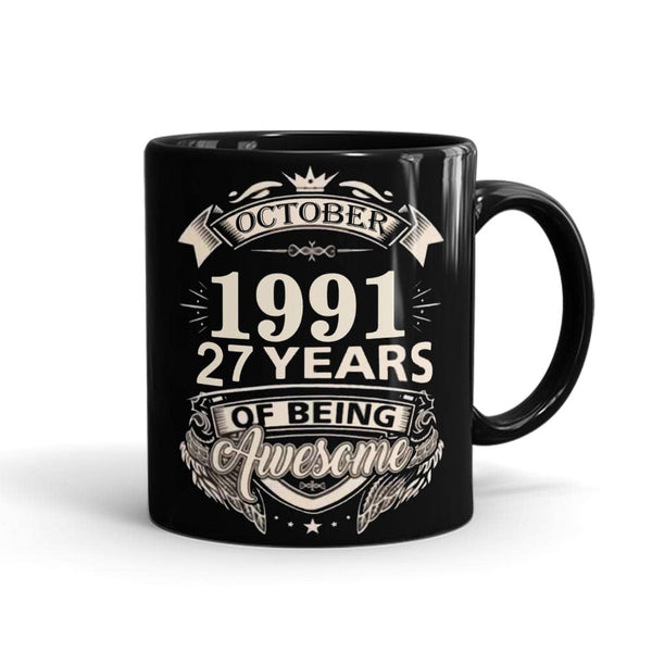 Birthday Year Personalized Mug