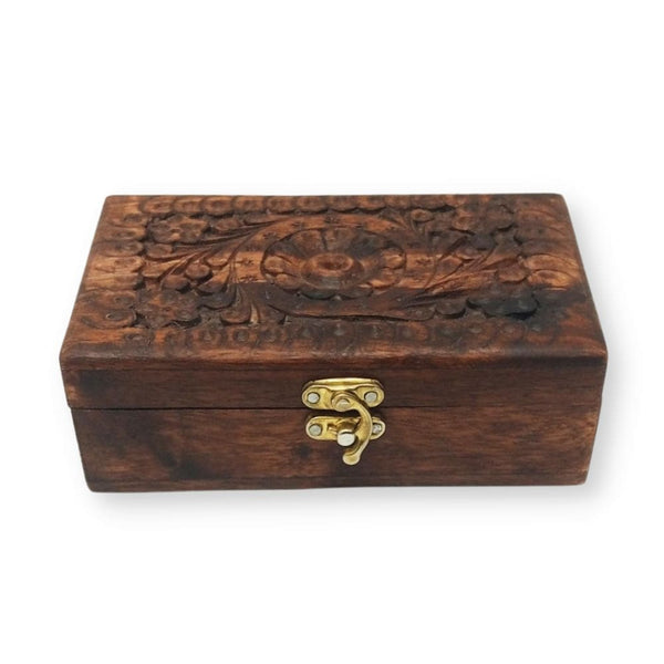 Wooden Jewelry Box | Antique Hand Made