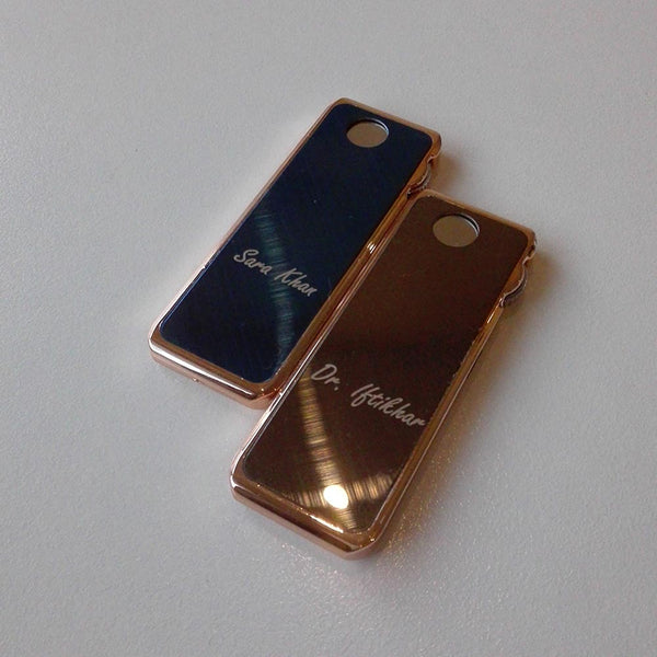 Wheel Style Rechargeable Lighter | Name Engraved