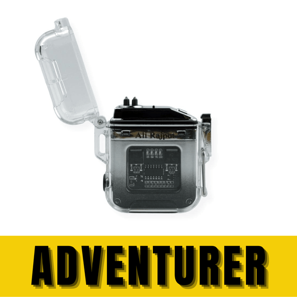 Adventure Arc Plasma Lighter with Torch &amp; Strap