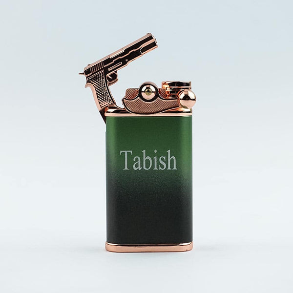 Gun Dual Flame Lighter Name Engraved