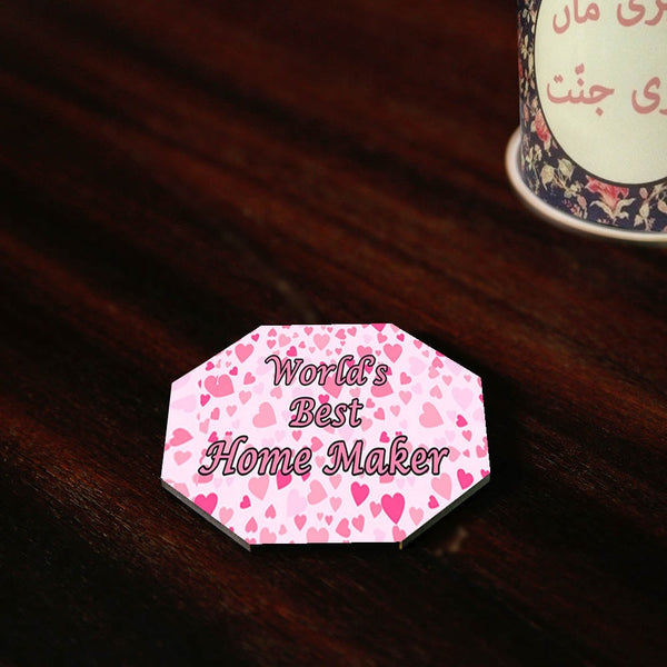 World's Best Home Maker Coaster