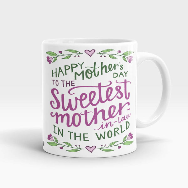 Sweetest Mother In Law Mug