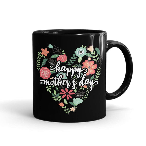 Mother's Day Teal Heart Mug