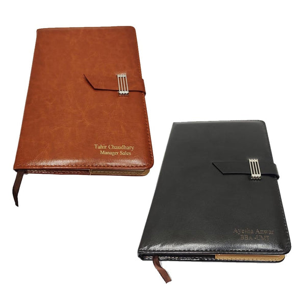 Leatherette Diary/ Journal | Name Engraved