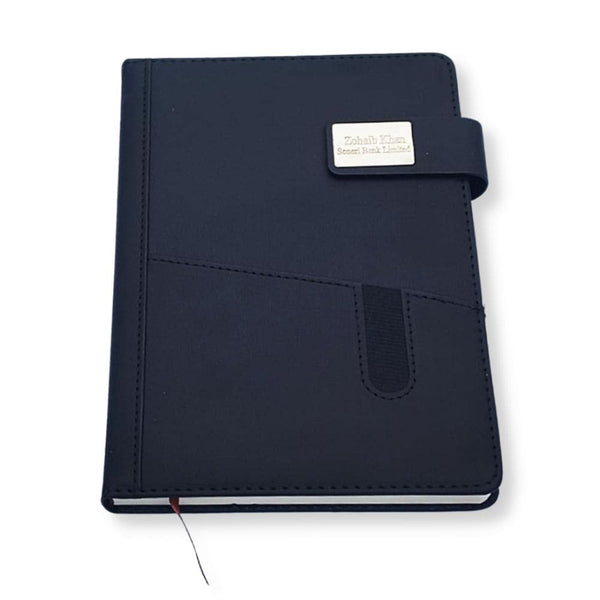 Premium Diary/ Journal Name Engraved With Pocket