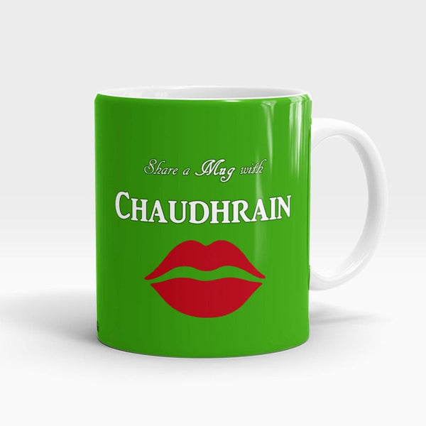 Share A Mug Lips - Customizable