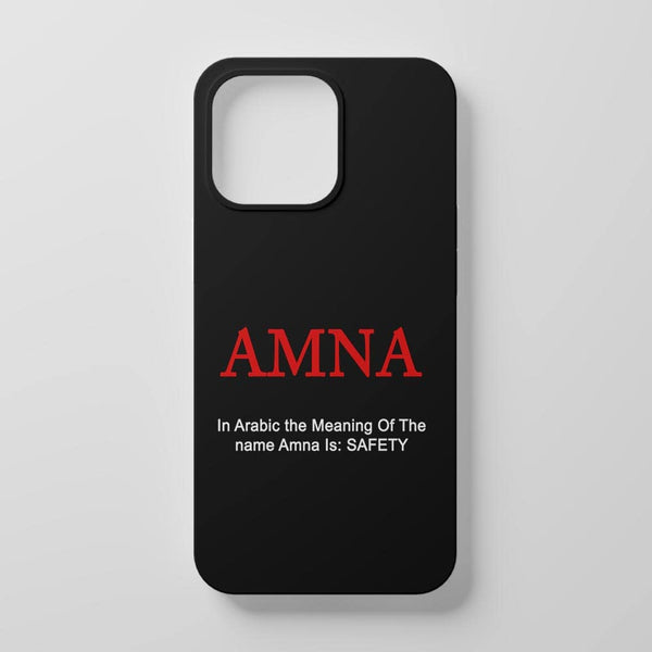 Name With Meaning Mobile Cover