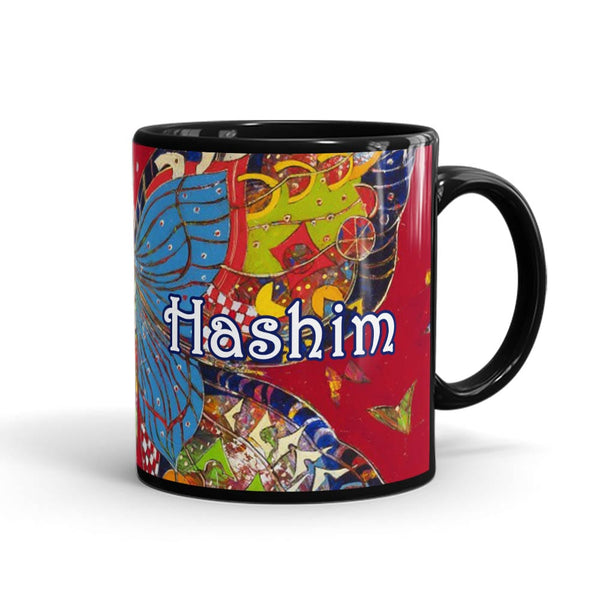 Butterfly Art Name Mug - Customizable