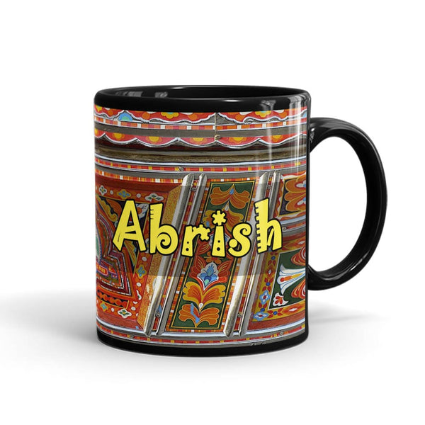 Truck Themed Name Mug - Customizable