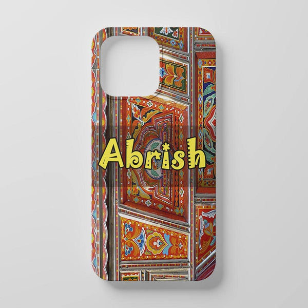 Themed Name Mobile Cover