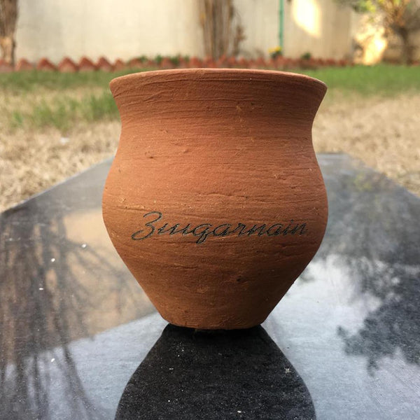 Name Engraved Clay Mug | Tandoori Matka Mug