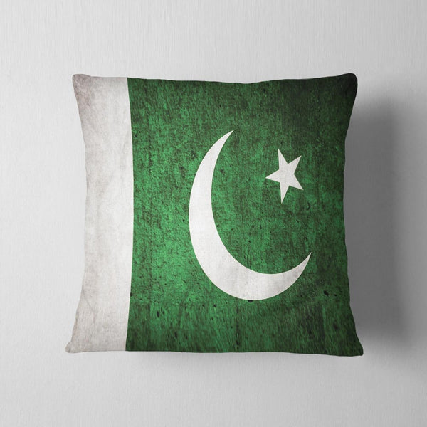 Pakistan Flag Cushion