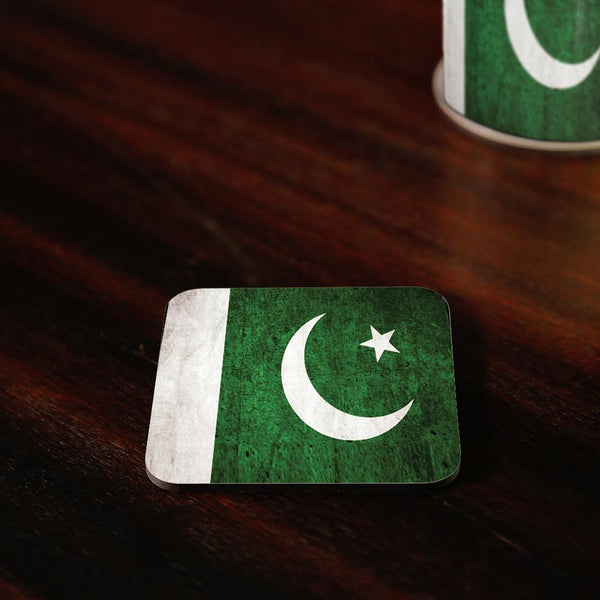 Pakistan Flag Coasters