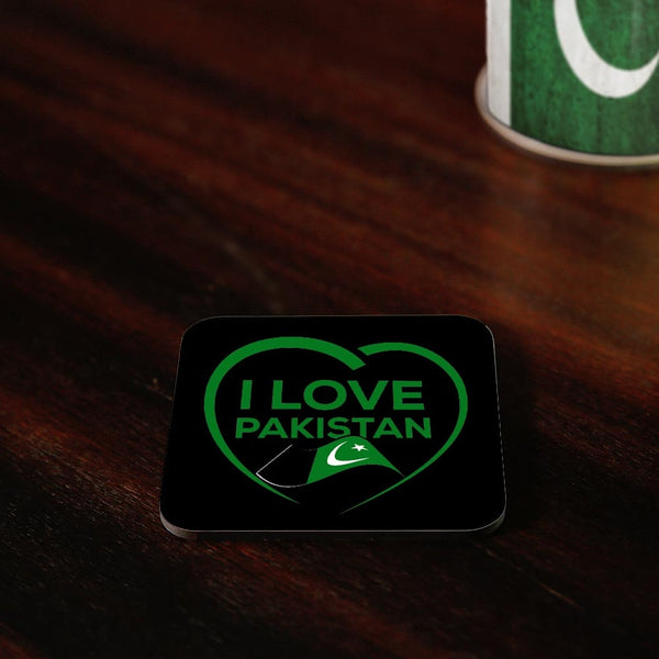 I Love Pakistan Coasters
