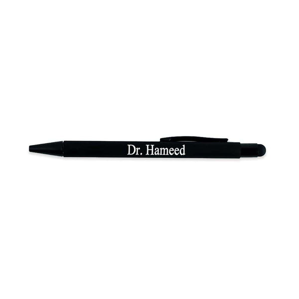 Premium Ball Pen With Stylus Name Engraved